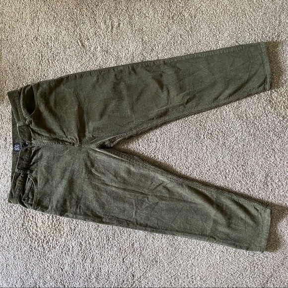 uo geo print corduroy cargo pant